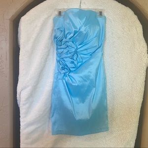 Girl/Teen Formal Strapless Dress